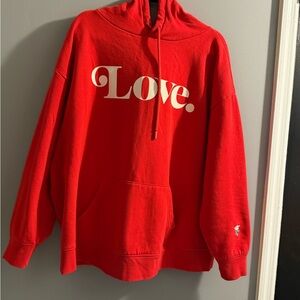 RESALE Universal Thread Red Love Sweater